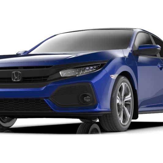 Rally Armor MF51-UR-BLK/BL - RALMF51-UR-BLK/BL - Rally Armor 17-21 Honda Civic Sport/Sport Touring Black UR Mud Flap w/Blue Logo - Shipped in Europe - Tuningsupply.com