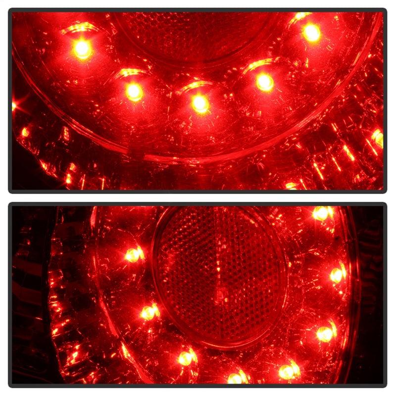 SPYDER 5000385 - SPY5000385 - Spyder Acura RSX 02-04 LED Tail Lights Red Clear ALT-YD-ARSX02-LED-RC - Shipped in Europe - Tuningsupply.com
