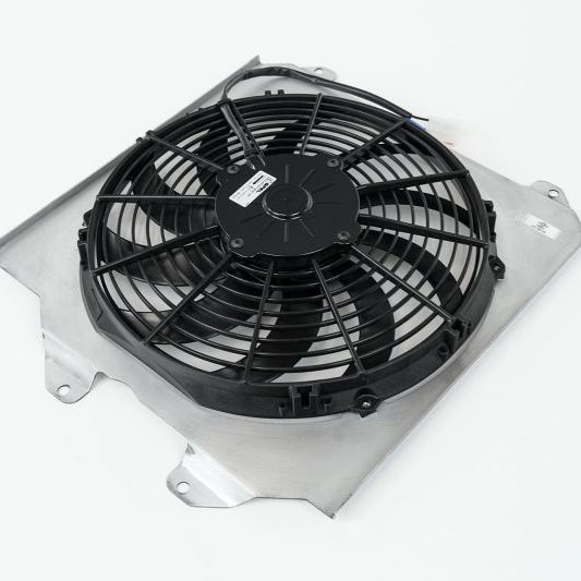 CSF 2858F - CSF2858F - CSF 92-00 Honda Civic All-Aluminum Fan Shroud w/12in SPAL Fan - Shipped in Europe - Tuningsupply.com