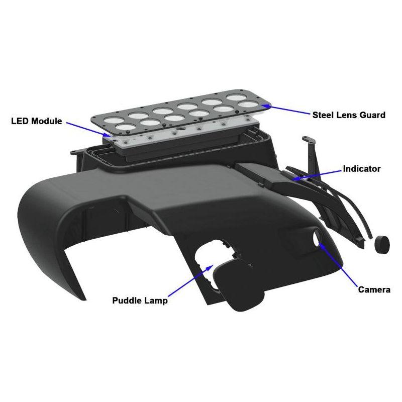 ORACLE Lighting 5894-001 - ORL5894-001 - Oracle 21-23 Ford Bronco LED Off-Road Side Mirror Ditch Lights - Shipped in Europe - Tuningsupply.com