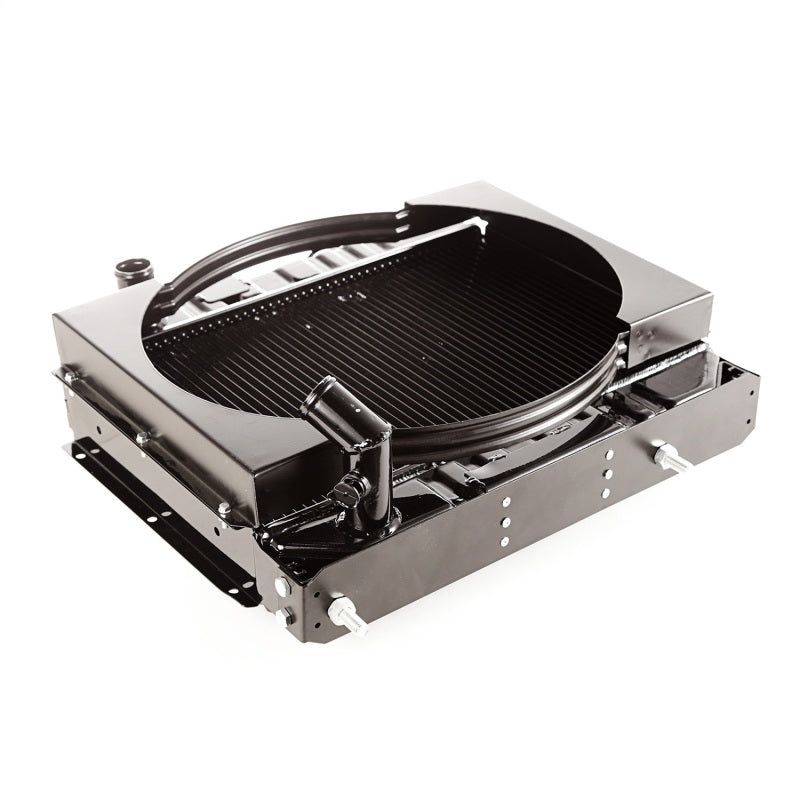 OMIX 17101.01 - OMI17101.01 - Omix Radiator w/ Fan Shroud 2 Row- 41-52 Willys Models - Shipped in Europe - Tuningsupply.com