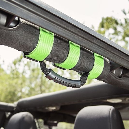 Rugged Ridge 13505.05 - RUG13505.05 - Rugged Ridge Ultimate Grab Handles Green 55-20 CJ/Jeep Wrangler /JT - Shipped in Europe - Tuningsupply.com