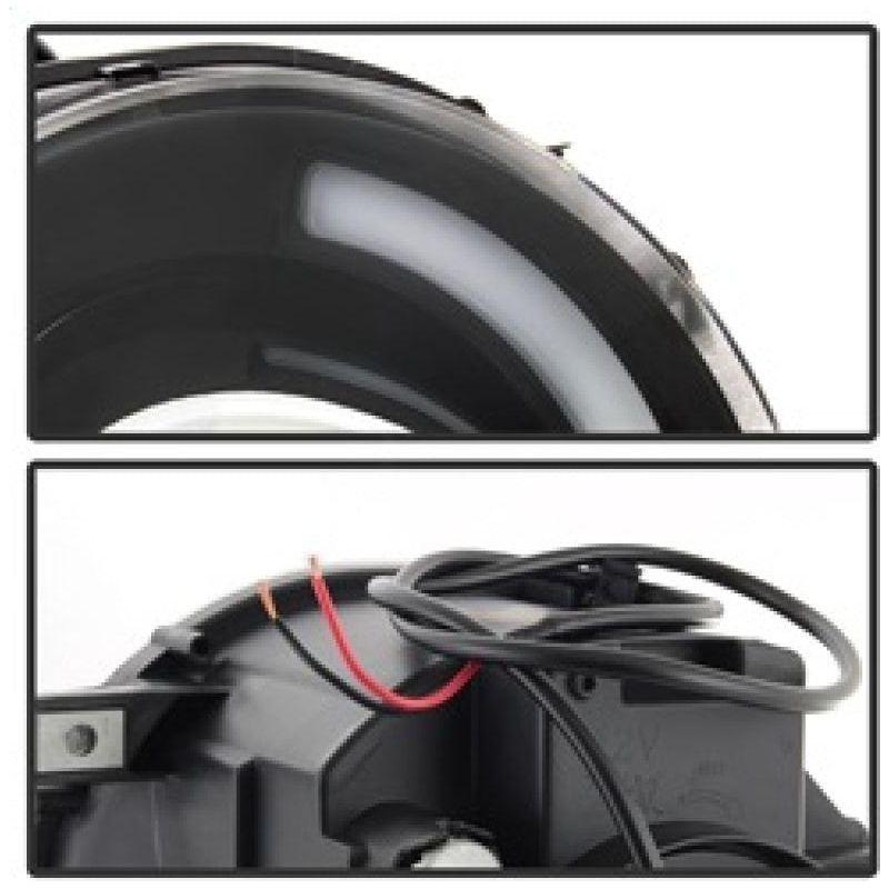 SPYDER 9039720 - SPY9039720 - xTune 15-17 Jeep Renegade Light Bar DRL Projector Headlights -Black (PRO-JH-JREN-LBDRL-BK) - Shipped in Europe - Tuningsupply.com