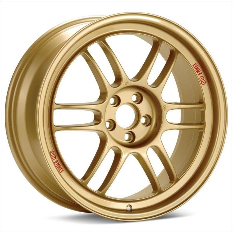 Enkei 3798956538GG - ENK3798956538GG - Enkei RPF1 18x9.5 5x114.3 38mm Offset 73mm Bore Gold Wheel *Special Order Minimum Order of 40* - Shipped in Europe - Tuningsupply.com