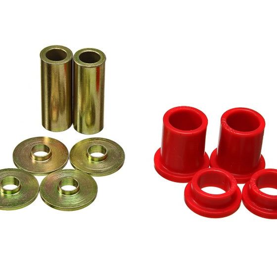 Energy Suspension 8.10108R - ENG8.10108R - Energy Suspension 03-09 Toyota 4Runner/Lexus GX 470 Rack And Pinion Bushing Set - Red - Shipped in Europe - Tuningsupply.com