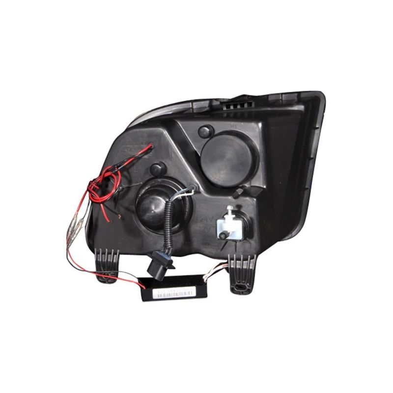 ANZO 121166 - ANZ121166 - ANZO 2005-2009 Ford Mustang Projector Headlights w/ Halo Black - Shipped in Europe - Tuningsupply.com