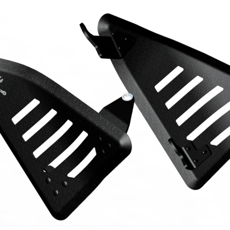 Burly Brand B10-3003TB - BURB10-3003TB - Burly Brand 21-22 Rebel 1100 Slash Cut Side Panel Covers - Shipped in Europe - Tuningsupply.com