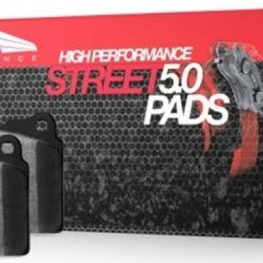 Hawk Performance KHB925B.597 - HAWKHB925B.597 - Hawk 19+ Corvette C8 Street HPS 5.0 Rear Brake Pad - Shipped in Europe - Tuningsupply.com
