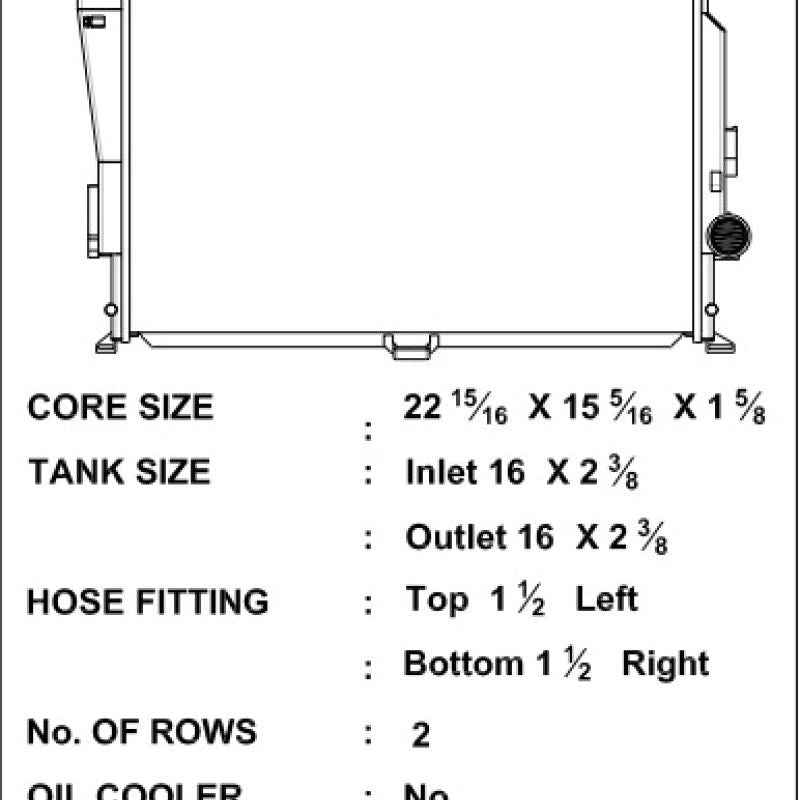 CSF 7058 - CSF7058 - CSF 00-06 BMW M3 (E46) Triple Pass Radiator - Shipped in Europe - Tuningsupply.com