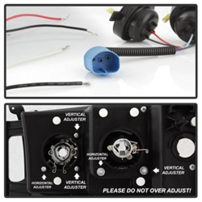 SPYDER 5078384 - SPY5078384 - Spyder Dodge Ram 1500 02-05 03-05 Projector Headlights LED Halo LED Blk Smke PRO-YD-DR02-HL-BSM - Shipped in Europe - Tuningsupply.com