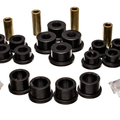 Energy Suspension 11.3108G - ENG11.3108G - Energy Suspension 04-07 Mazda RX8 Black Rear Lateral/Trailing Arm Bushings - Shipped in Europe - Tuningsupply.com
