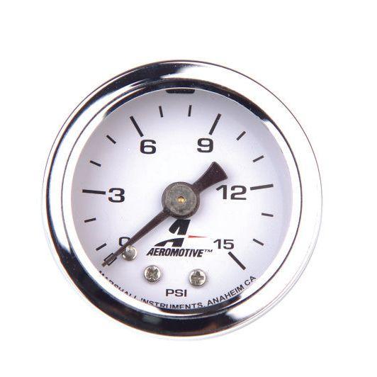 Aeromotive 15632 - AER15632 - Aeromotive 0-15 PSI Fuel Pressure Gauge - Shipped in Europe - Tuningsupply.com