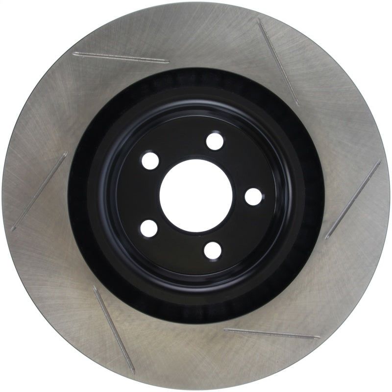 Stoptech 126.63063SR - STO126.63063SR - StopTech Power Slot 06-07 Chrysler SRT-8 Front Right Slotted Rotor - Shipped in Europe - Tuningsupply.com
