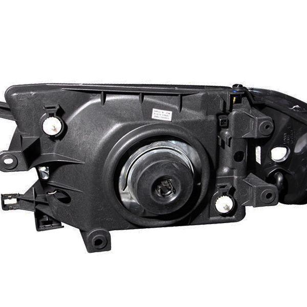 ANZO 111077 - ANZ111077 - ANZO 1999-2002 Toyota 4Runner Crystal Headlights Black - Shipped in Europe - Tuningsupply.com