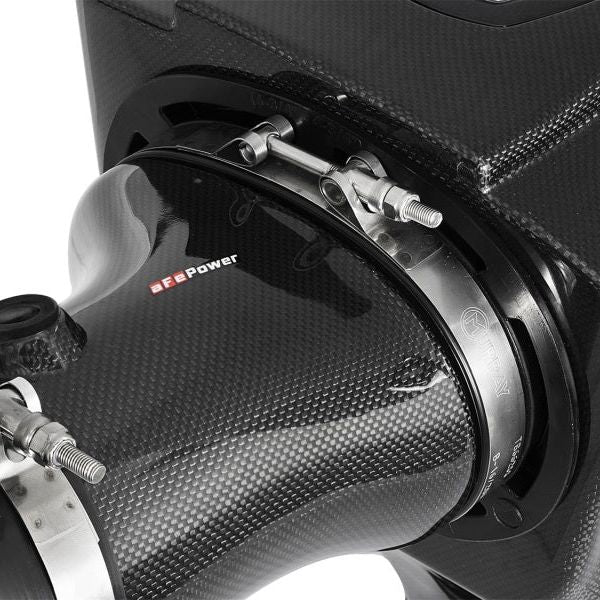 aFe 52-72205-CF - AFE52-72205-CF - aFe Momentum GT Black Series Carbon Fiber CAIS 2017 Dodge Challenger/Charger SRT Hellcat V8-6.2L(sc) - Shipped in Europe - Tuningsupply.com