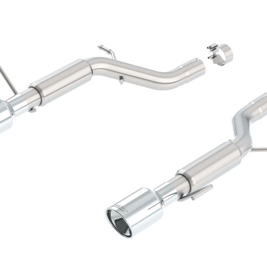 Borla 11844 - BOR11844 - Borla 13-15 Cadillac ATS 2.0L AT RWD 4Dr Single Split Rear Exit Exhaust (Rear Section) - Shipped in Europe - Tuningsupply.com