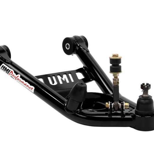 UMI Performance 403133-B - UMI403133-B - UMI Performance 64-72 GM A-Body Tubular Upper & Lower Front A-Arm Kit - Black - Shipped in Europe - Tuningsupply.com