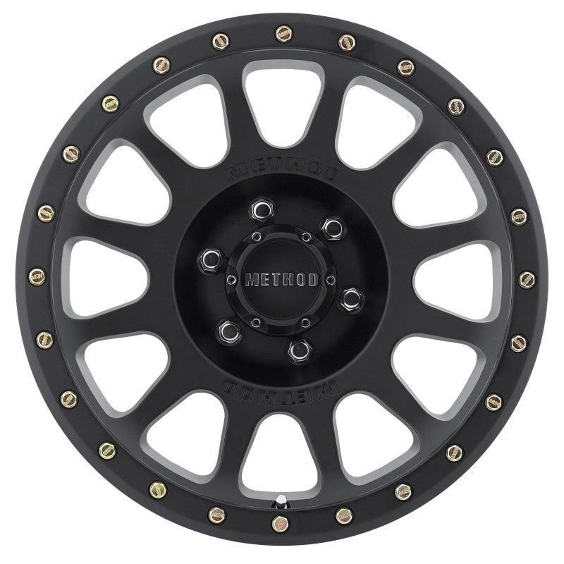 Method Wheels MR30589060500 - MRWMR30589060500 - Method MR305 NV 18x9 0mm Offset 6x5.5 108mm CB Matte Black Wheel - Shipped in Europe - Tuningsupply.com