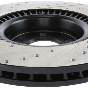 Stoptech 127.33134L - STO127.33134L - StopTech Slotted & Drilled Sport Brake Rotor - Shipped in Europe - Tuningsupply.com