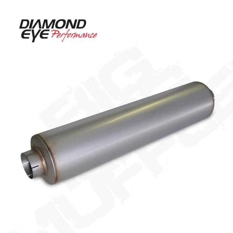 Diamond Eye Performance 800465 - DEP800465 - Diamond Eye MFLR BIG DOG QUIET TONE 5inID SGL IN/SGL OUT 10inDIA X 45in BODY 51in LENGTH BAFFLED AL - Shipped in Europe - Tuningsupply.com