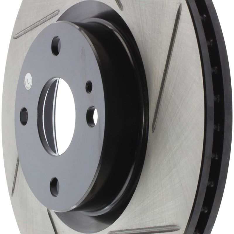 Stoptech 126.45092SL - STO126.45092SL - StopTech 16-17 Mazda MX-5 Front Driver Side Slotted Sport Brake Rotor - Shipped in Europe - Tuningsupply.com