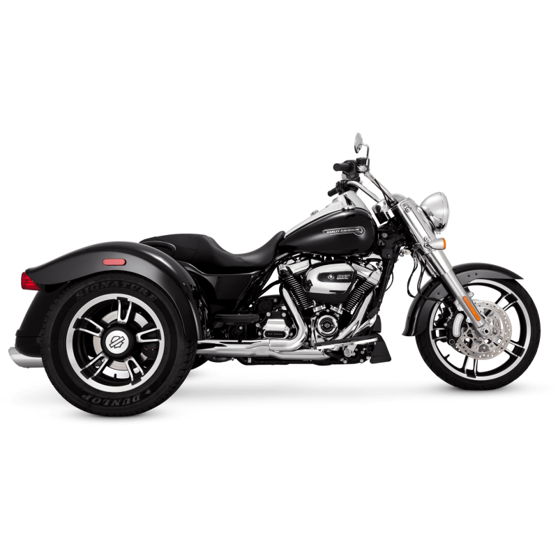 Vance and Hines 16796 - VAH16796 - Vance & Hines Harley-Davidson 17-22 Trike / Freewheeler Twin Slash Slip-On Exhaust - Shipped in Europe - Tuningsupply.com
