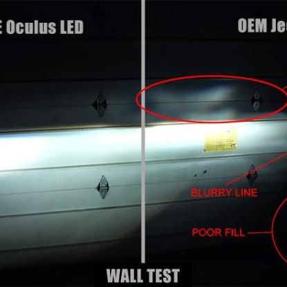 ORACLE Lighting 5839-504-PAU - ORL5839-504-PAU - Oracle Jeep Wrangler JL Oculus Bi-LED Projector Headlights- Graphite Metallic - 5500K - Shipped in Europe - Tuningsupply.com