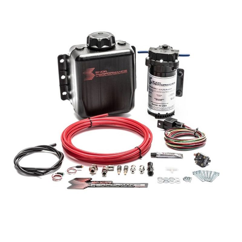 Snow Performance SNO-301 - SNOSNO-301 - Snow Performance Stg 1 Boost Cooler TD Water Injection Kit (Incl. Red Hi-Temp Tubing/Quick Fittings) - Shipped in Europe - Tuningsupply.com