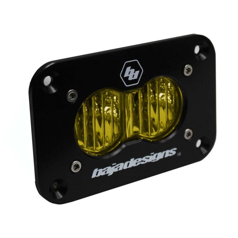 Baja Designs 541015 - BAJ541015 - Baja Designs S2 Wide Cornering Sport Flush Mount LED - Amber - Shipped in Europe - Tuningsupply.com