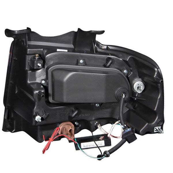 ANZO 111113 - ANZ111113 - ANZO 2007-2014 Ford Expedition Projector Headlights w/ Halo Black - Shipped in Europe - Tuningsupply.com