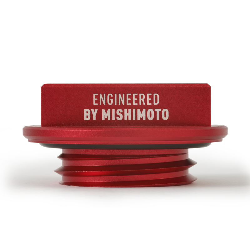 Mishimoto MMOFC-SUB-HOONRD - MISMMOFC-SUB-HOONRD - Mishimoto Subaru Hoonigan Oil Filler Cap - Red - Shipped in Europe - Tuningsupply.com