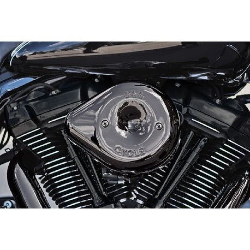 S&S Cycle 170-0781 - SSC170-0781 - S&S Cycle 17-23 M8 Models Lava Chrome Stealth Teardrop Air Cleaner Kit - Shipped in Europe - Tuningsupply.com
