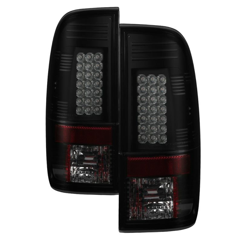 SPYDER 5083296 - SPY5083296 - Spyder 08-16 Ford Super Duty LED Tail Lights Black Smoke ALT-YD-FS07-LED-BSM - Shipped in Europe - Tuningsupply.com