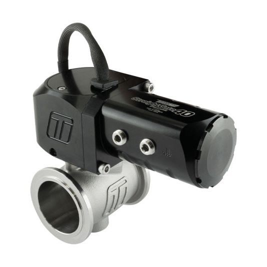 Turbosmart TS-0563-1002 - TURTS-0563-1002 - Turbosmart Electronic StraightGate ESG40 External Wastegate - Black - Shipped in Europe - Tuningsupply.com