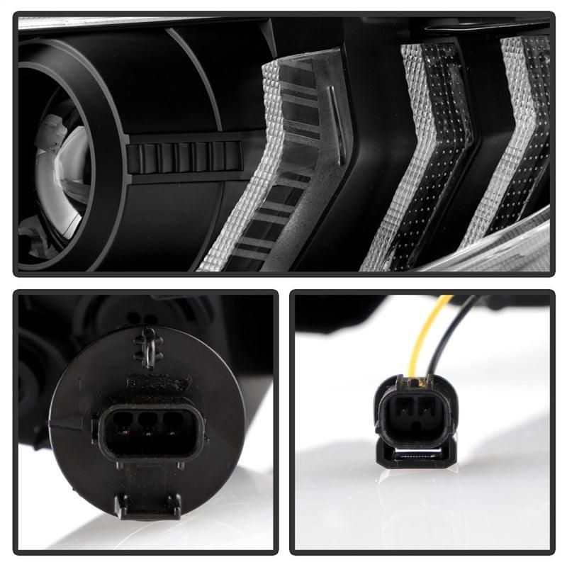 SPYDER 5087867 - SPY5087867 - Spyder Honda Civic 16- 2DR/4DR/Hatchback Projector Headlights - Black PRO-YD-HC16SI-SEQGR-BK - Shipped in Europe - Tuningsupply.com