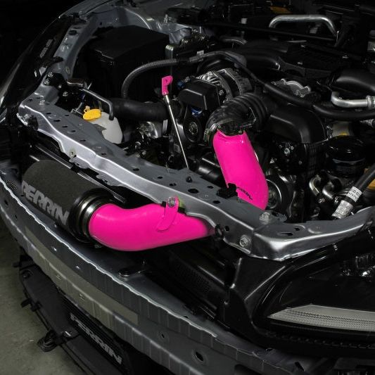 Perrin Performance PSP-INT-335HP - PERPSP-INT-335HP - PERRIN 22-25 Subaru BRZ / Toyota GR86 Cold Air Intake - Hyper Pink - Shipped in Europe - Tuningsupply.com