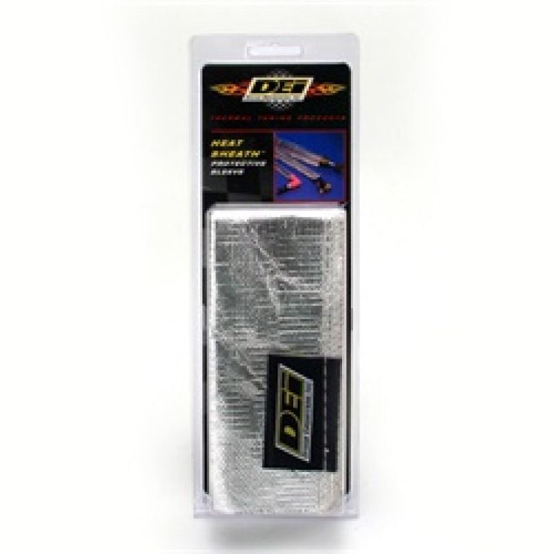 DEI 10418 - DEI10418 - DEI Heat Sheath 1/2in I.D. x 3ft - Aluminized Sleeving - Sewn Edge - Shipped in Europe - Tuningsupply.com