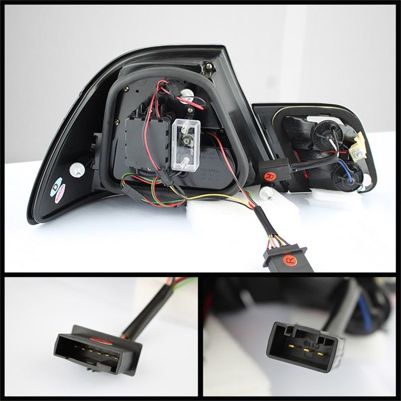 SPYDER 5073815 - SPY5073815 - Spyder BMW E46 00-03 2Dr Coupe Light Bar LED Tail Lights Blk ALT-YD-BE4600-LBLED-BK - Shipped in Europe - Tuningsupply.com
