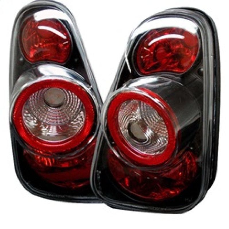 SPYDER 5006240 - SPY5006240 - Spyder Mini Cooper 02-06/Cooper Convertibles 05-08 Euro Style Tail Lights Black ALT-YD-MC02-BK - Shipped in Europe - Tuningsupply.com