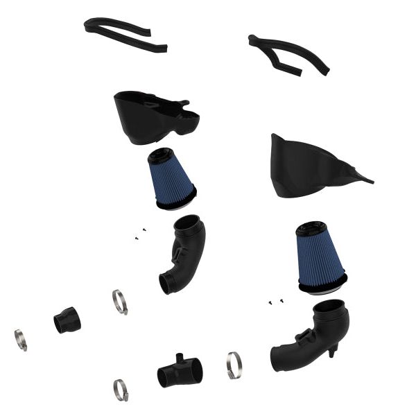 aFe 56-10004R - AFE56-10004R - aFe Takeda Stage-2 Pro 5R Cold Air Intake System 16-19 Infinity Q50/Q60 V6-3.0L (tt) - Shipped in Europe - Tuningsupply.com