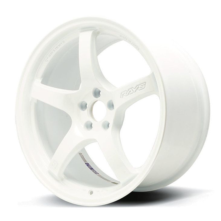Gram Lights WGCRQ38DCPP - GLSWGCRQ38DCPP - Gram Lights 57CR 17x9 +38 5x100 Ceramic White Pearl Wheel - Shipped in Europe - Tuningsupply.com