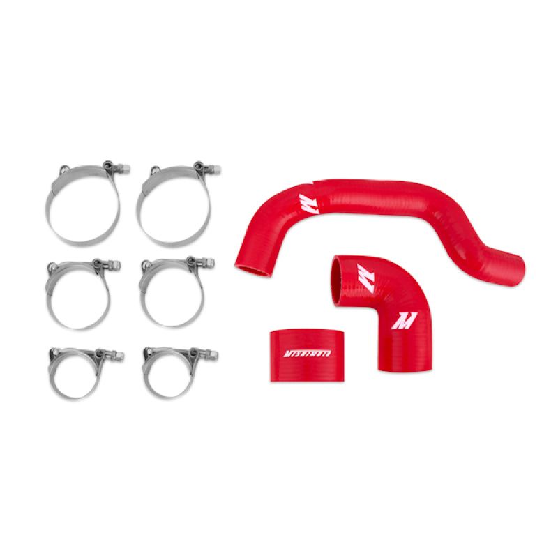 Mishimoto MMHOSE-SUB-INT4RD - MISMMHOSE-SUB-INT4RD - Mishimoto 04-07 Subaru WRX STI (STI only) USDM Red Silicone Intercooler Hoses - Shipped in Europe - Tuningsupply.com