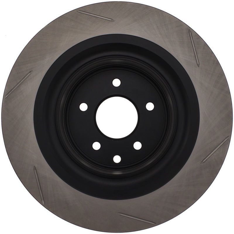 Stoptech 126.42101SR - STO126.42101SR - StopTech Power Slot Nissan 370z / Infiniti G37 SportStop Slotted Rear Right Rotor - Shipped in Europe - Tuningsupply.com
