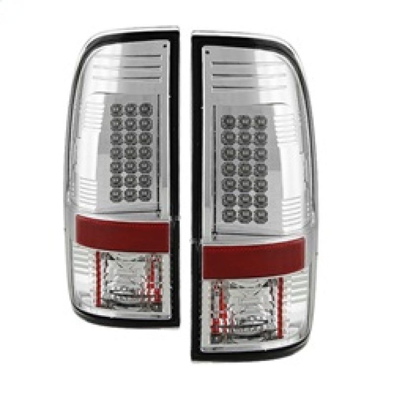 SPYDER 5003904 - SPY5003904 - Spyder Ford Super Duty 08-15 LED Tail Lights Chrome ALT-YD-FS07-LED-C - Shipped in Europe - Tuningsupply.com