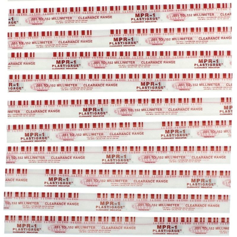 Clevite MPR1 - CLEMPR1 - Clevite Plastigage Red Plastigage - 12 Pack - Shipped in Europe - Tuningsupply.com