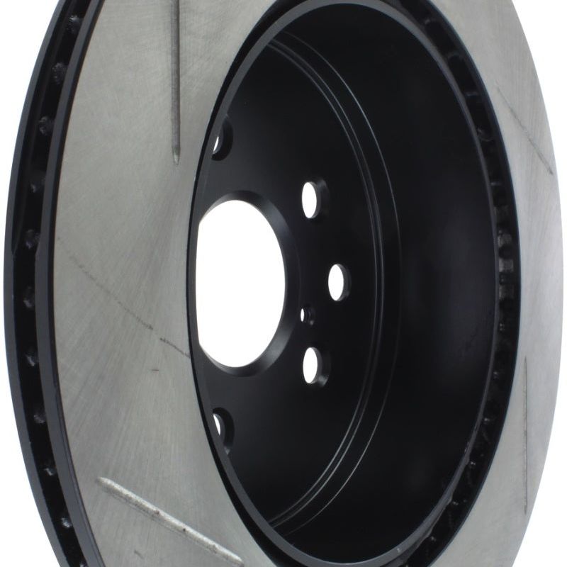 Stoptech 126.44141SL - STO126.44141SL - StopTech Power Slot 06-09 Lexus GS Series / 06-10 IS350 Rear Left Slotted Rotor - Shipped in Europe - Tuningsupply.com