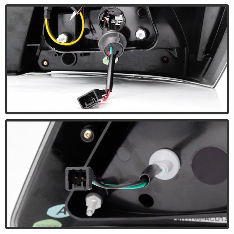 SPYDER 5082053 - SPY5082053 - Spyder Honda Accord 2013-2015 4DR LED Tail Lights - Black ALT-YD-HA13LED-LED-BK - Shipped in Europe - Tuningsupply.com