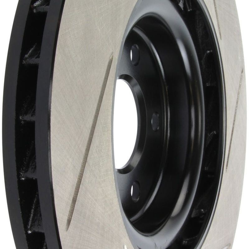 Stoptech 126.33124SR - STO126.33124SR - StopTech Power Slot 10-6/11 Audi S4 / 08-11 S5 Front Right Slotted Rotor - Shipped in Europe - Tuningsupply.com