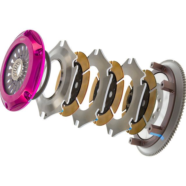 Exedy MM063HB - EXEMM063HB - Exedy 2008-2015 Mitsubishi Lancer Evolution GSR L4 Hyper Triple Cerametallic Clutch Rigid Disc - Shipped in Europe - Tuningsupply.com