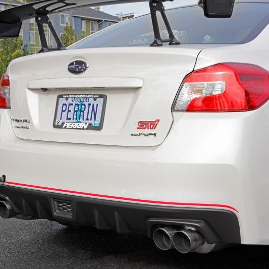 Perrin Performance PSP-BDY-252BK - PERPSP-BDY-252BK - PERRIN 15-21 Subaru WRX/STI Tow Hook Kit (Rear) - Black - Shipped in Europe - Tuningsupply.com